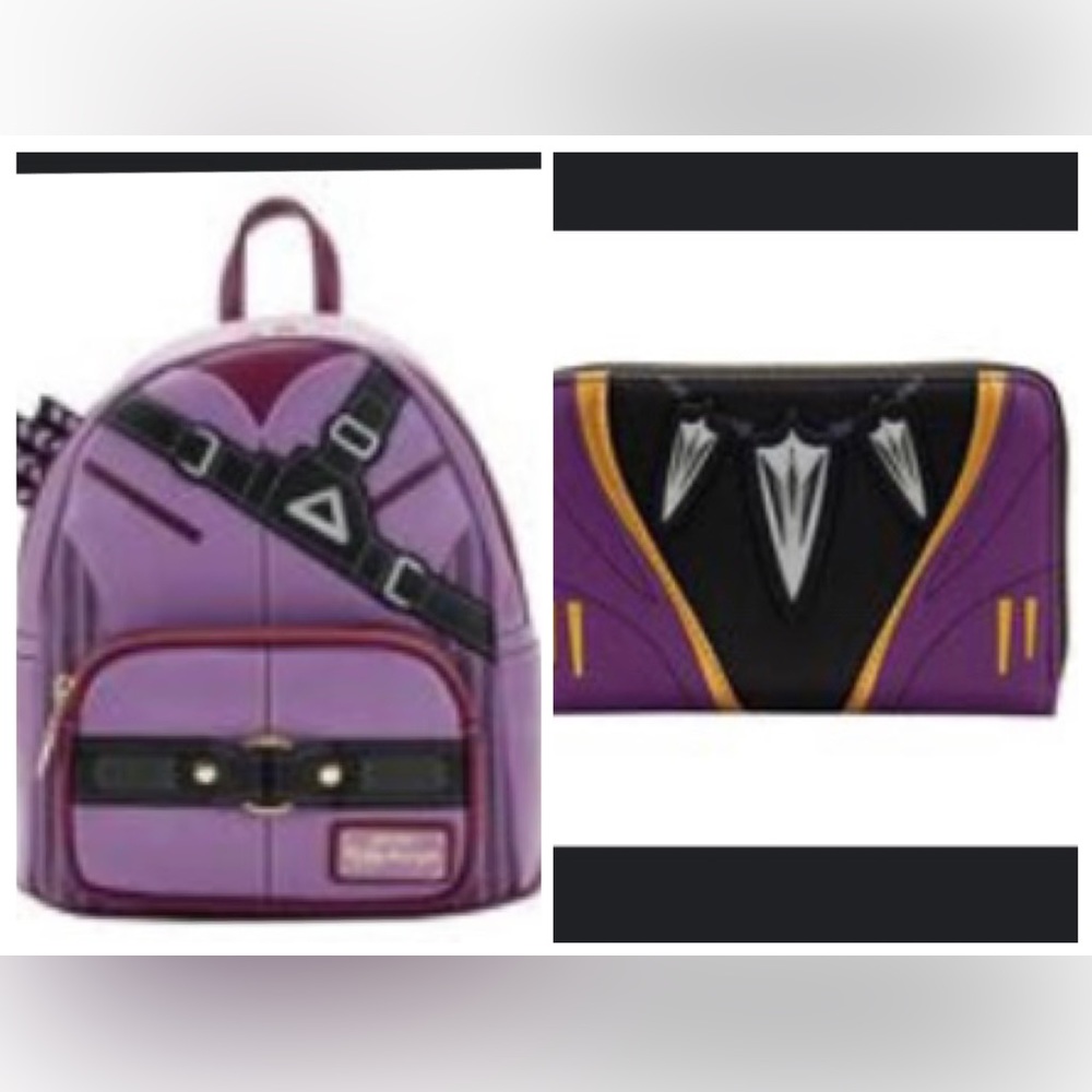 Loungefly: Marvel mini backpack and wallet